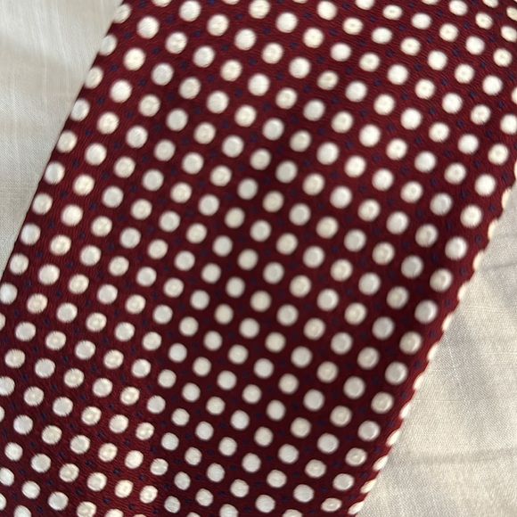 Ermengildo Zegna Dot Silk Tie - Picture 2 of 4
